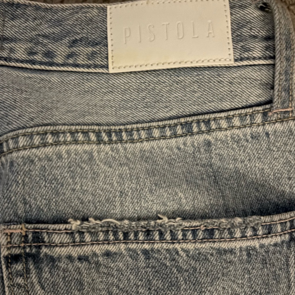 Pistola Denim Jeans | Light Wash | Size 26 Straight / Relaxed Fit Premium Denim - Picture 5 of 6